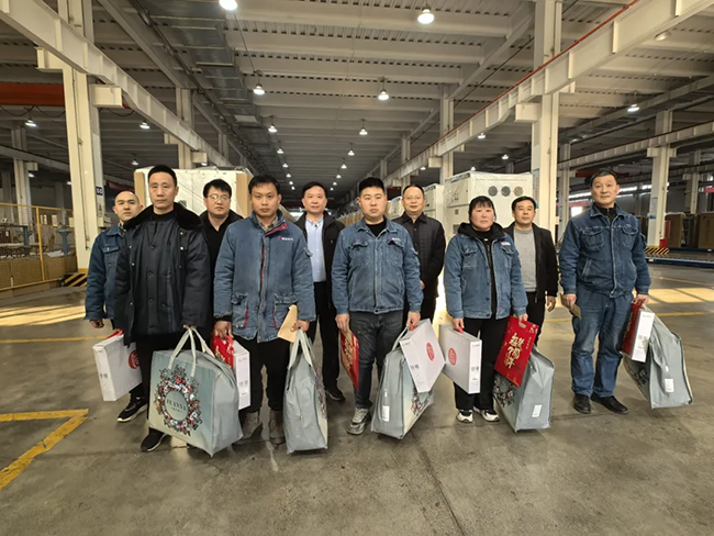 乐鱼（中国）新春慰问送关怀，节前安全督导保平安